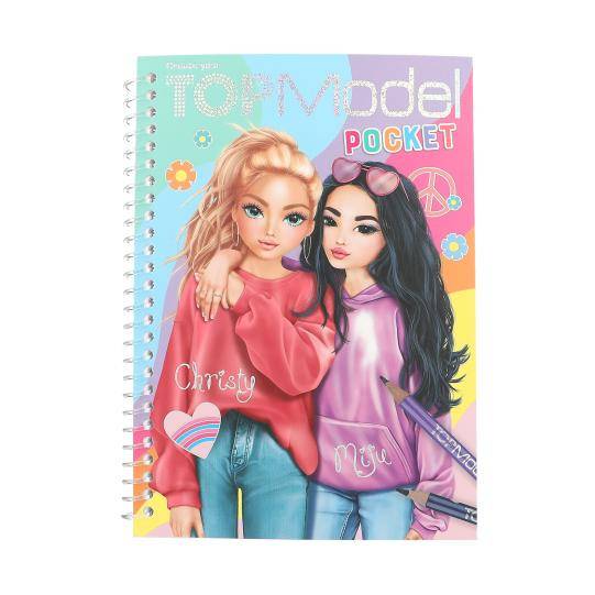 TopModel Malbuch Pocket Christy