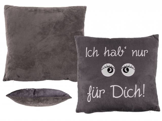Kissen Ich hab nur Augen für Dich