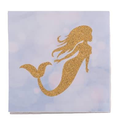 Papierservietten Meerjungfrau