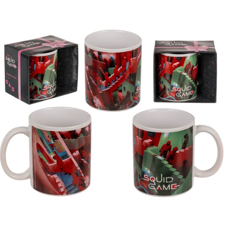 Squid Game Tasse Mit Charakteren – Perfekt Für Fans Der Netflix-Serie