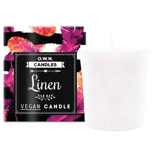 OWN Candels Votivkerze Linen