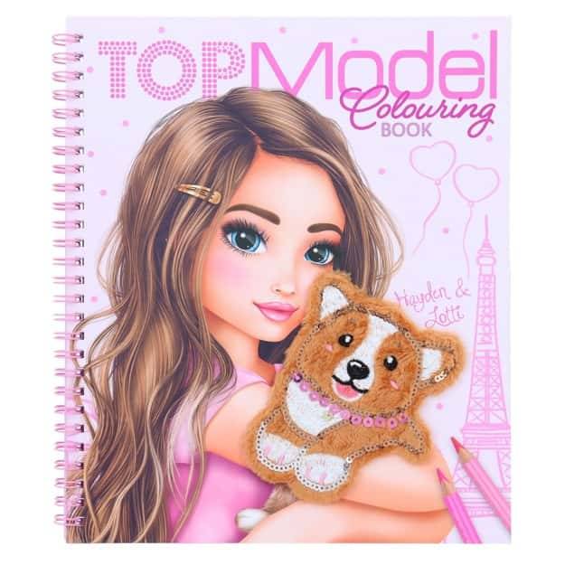 TopModel Malbuch Corgi