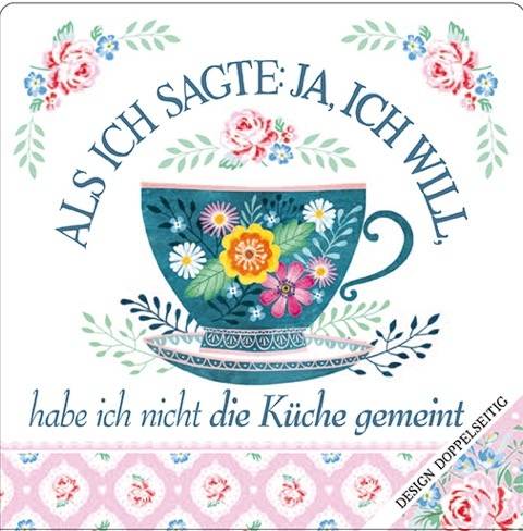 Cook Shop Geschirrtuch als ich ja sagte