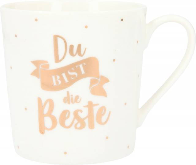 Depesche Porzellan Becher Du bist die Beste