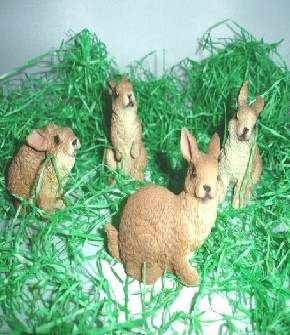Dekofigur Hase