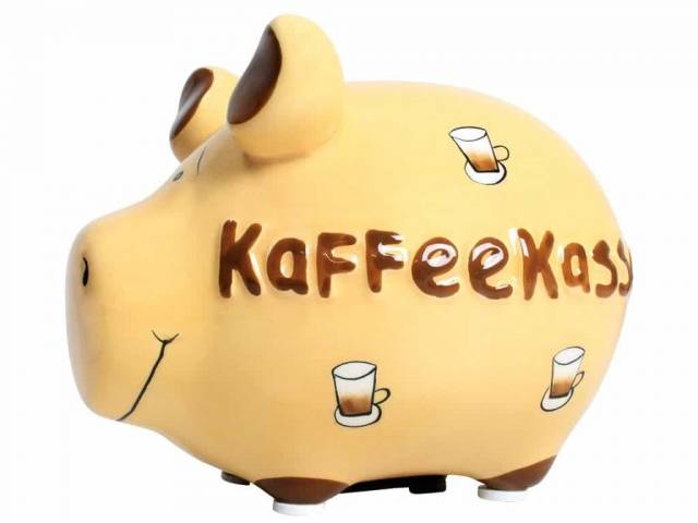 KCG Sparschwein Kaffeekasse