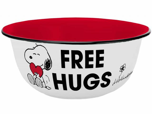 Snoopy Müslischale Free Hugs