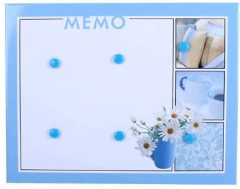 Magnettafel Frühling in Blau