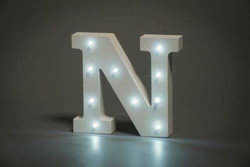 LED Buchstabe Lights Letter N