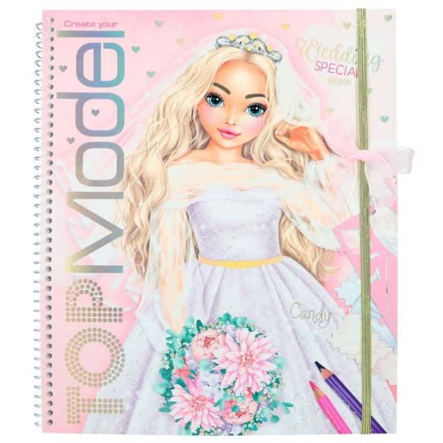 TopModel Malbuch Wedding Spezial
