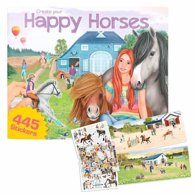  Create your Happy Horses Stickerbuch