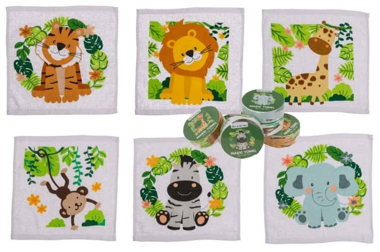 Magisches Handtuch Safarie Magisches Handtuch Safarie