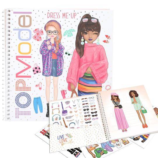 TopModel Malbuch Dress me up