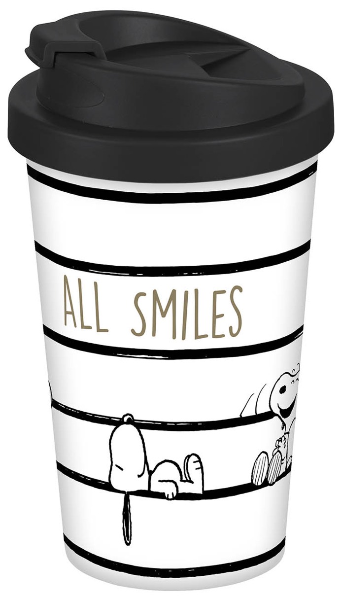 Snoopy to go Becher